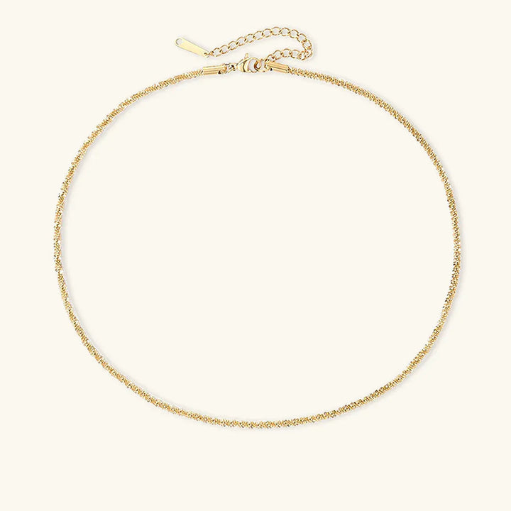 Gold-Plated Minimalist Chain Necklace for Women