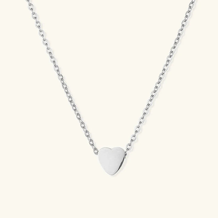 Gold-Tone Tiny Heart Chain Necklace