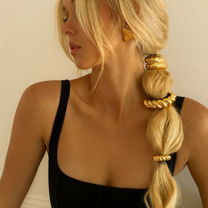Gold-Plated Pony Cuff