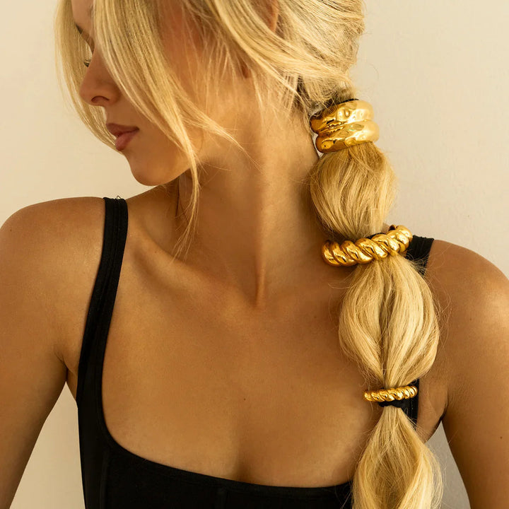 Gold-Plated Pony Cuff