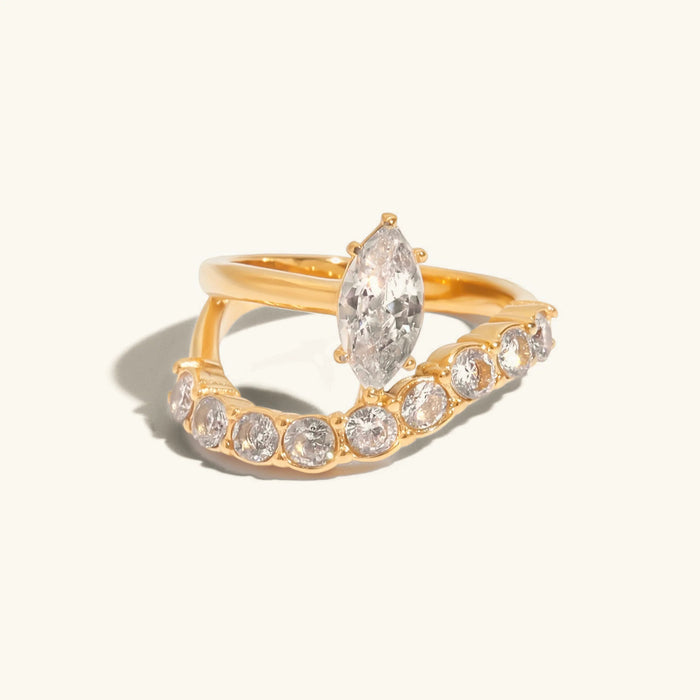 Calina Marquise Diamond Ring