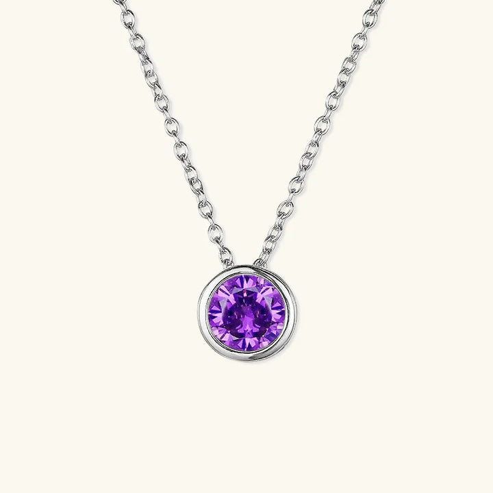 Gold-Plated Crystal Pendant Necklace for Women