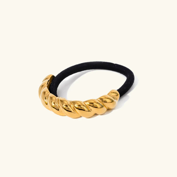 Women's Twisted Metal Ponytail Cuff Hair Accessory