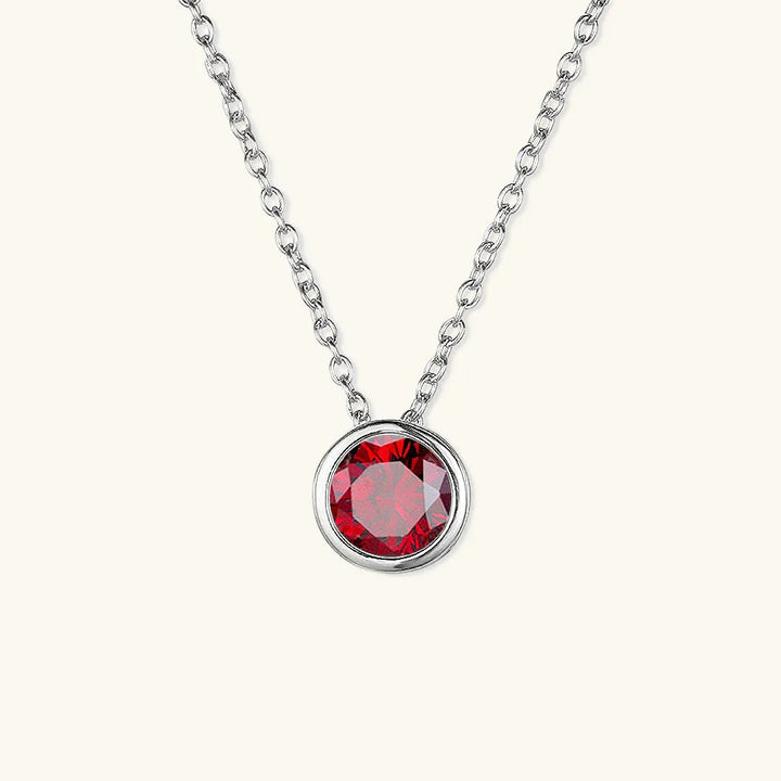 Gold-Plated Crystal Pendant Necklace Jewelry Set