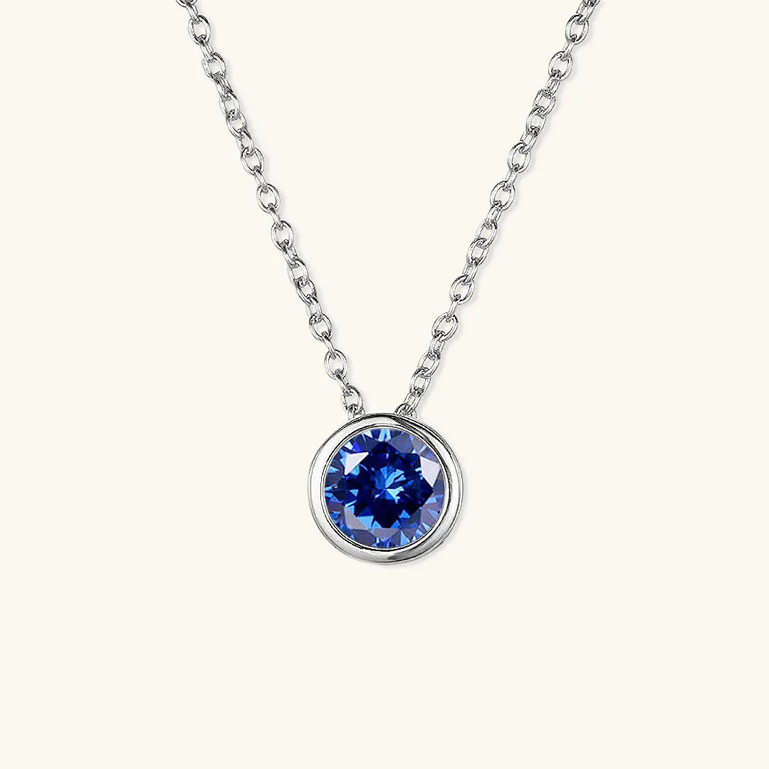 Gold-Plated Crystal Pendant Necklace for Women