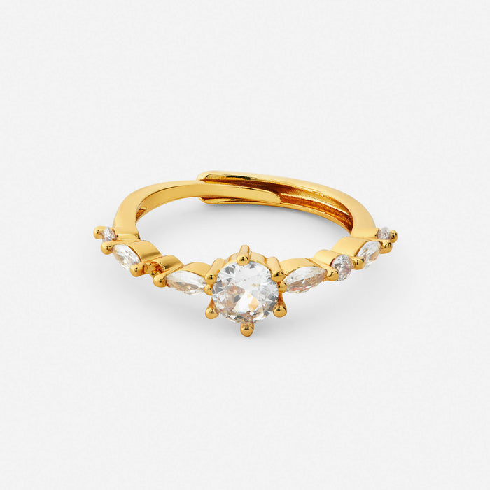 Nicole Solitaire Stone Ring