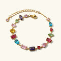 Gold-Plated Crystal Bracelet for Women
